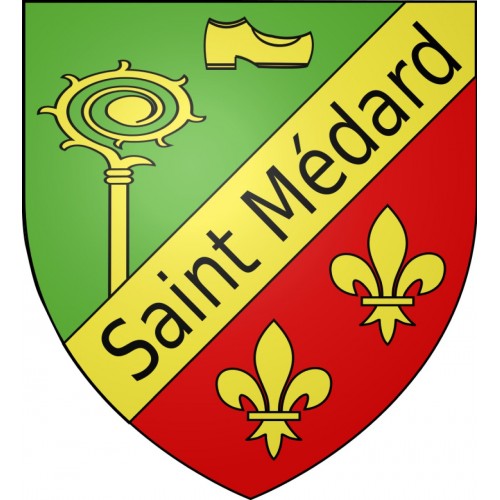 Lhuys 02 ville sticker blason écusson autocollant adhésif