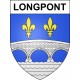 Adesivi stemma Longpont adesivo