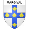 Margival Sticker wappen, gelsenkirchen, augsburg, klebender aufkleber