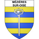 Stickers coat of arms Mézières-sur-Oise adhesive sticker