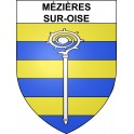 Stickers coat of arms Mézières-sur-Oise adhesive sticker