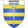 Stickers coat of arms Mézières-sur-Oise adhesive sticker