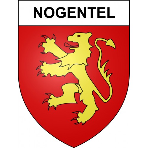 Nogentel 02 ville sticker blason écusson autocollant adhésif