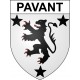 Pavant Sticker wappen, gelsenkirchen, augsburg, klebender aufkleber