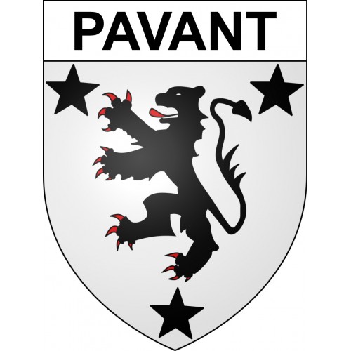 Adesivi stemma Pavant adesivo