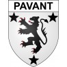 Adesivi stemma Pavant adesivo