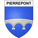 Pierrepont Sticker wappen, gelsenkirchen, augsburg, klebender aufkleber