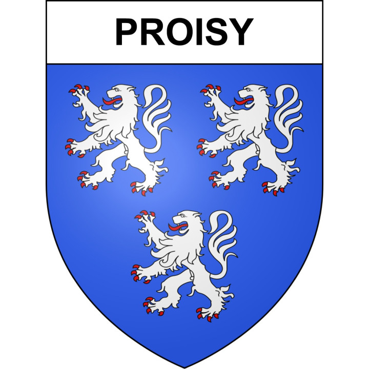 Proisy Sticker wappen, gelsenkirchen, augsburg, klebender aufkleber