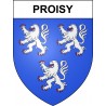 Proisy Sticker wappen, gelsenkirchen, augsburg, klebender aufkleber