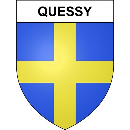 Quessy Sticker wappen, gelsenkirchen, augsburg, klebender aufkleber