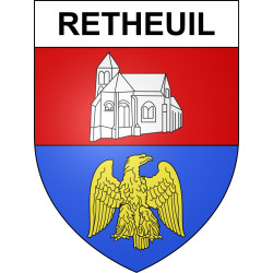 Adesivi stemma Retheuil adesivo