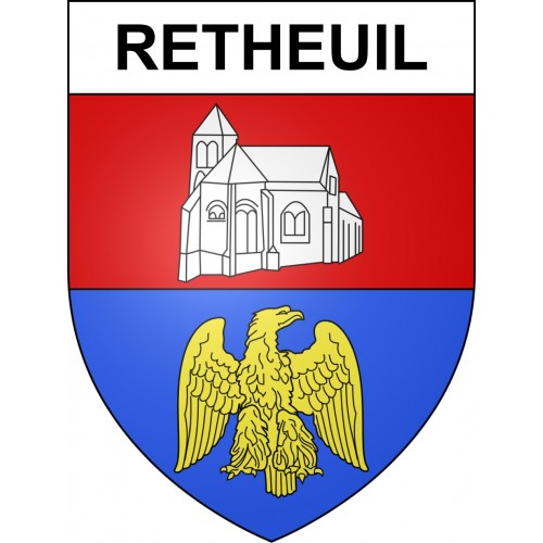 Adesivi stemma Retheuil adesivo