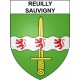 Adesivi stemma Reuilly-Sauvigny adesivo