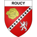 Stickers coat of arms Roucy adhesive sticker
