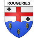 Rougeries Sticker wappen, gelsenkirchen, augsburg, klebender aufkleber