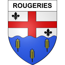 Rougeries Sticker wappen, gelsenkirchen, augsburg, klebender aufkleber