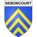 Adesivi stemma Seboncourt adesivo
