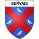 Pegatinas escudo de armas de Servais adhesivo de la etiqueta engomada