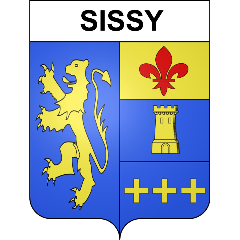 Stickers coat of arms Sissy adhesive sticker