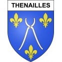 Thenailles 02 ville sticker blason écusson autocollant adhésif