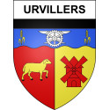 Adesivi stemma Urvillers adesivo