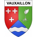 Vauxaillon 02 ville sticker blason écusson autocollant adhésif