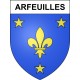 Arfeuilles 03 ville sticker blason écusson autocollant adhésif