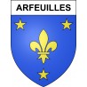 Stickers coat of arms Arfeuilles adhesive sticker