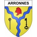 Adesivi stemma Arronnes adesivo