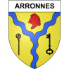 Stickers coat of arms Arronnes adhesive sticker