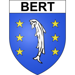Bert Sticker wappen, gelsenkirchen, augsburg, klebender aufkleber