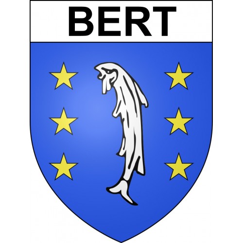Bert Sticker wappen, gelsenkirchen, augsburg, klebender aufkleber