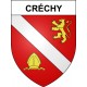 Créchy 03 ville sticker blason écusson autocollant adhésif