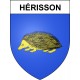 Stickers coat of arms Hérisson adhesive sticker