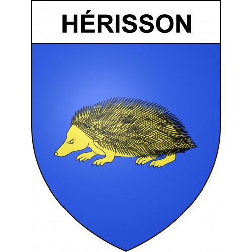 Adesivi stemma Hérisson adesivo
