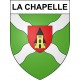 La Chapelle 03 ville sticker blason écusson autocollant adhésif
