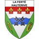 Pegatinas escudo de armas de La Ferté-Hauterive adhesivo de la etiqueta engomada