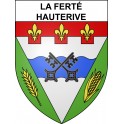 La Ferté-Hauterive Sticker wappen, gelsenkirchen, augsburg, klebender aufkleber