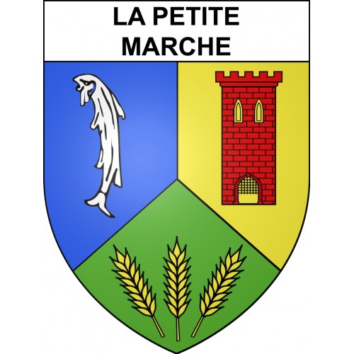 Adesivi stemma La Petite-Marche adesivo