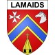 Lamaids 03 ville sticker blason écusson autocollant adhésif