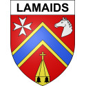 Stickers coat of arms Lamaids adhesive sticker