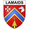 Stickers coat of arms Lamaids adhesive sticker