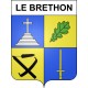 Adesivi stemma Le Brethon adesivo
