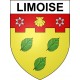 Pegatinas escudo de armas de Limoise adhesivo de la etiqueta engomada