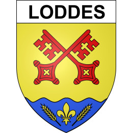 Stickers coat of arms Loddes adhesive sticker