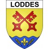 Adesivi stemma Loddes adesivo