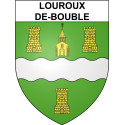 Louroux-de-Bouble Sticker wappen, gelsenkirchen, augsburg, klebender aufkleber