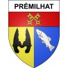 Prémilhat Sticker wappen, gelsenkirchen, augsburg, klebender aufkleber