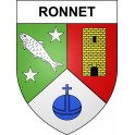 Adesivi stemma Ronnet adesivo
