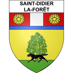 Adesivi stemma Saint-Didier-la-Forêt adesivo